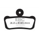 CFA 633 , zavorne obloge , EBC brakes , MTB, Avid XO trail 2013