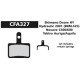 Brake pads MTB, CFA327,Shimano Deore,Nexave,Tektro Auriga/Aquila