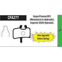 Zavorne ploščice za kolo CFA277, Hayes,Imperial DX04