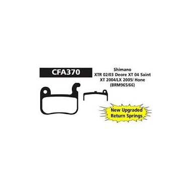 Zavorne ploščice za kolo CFA370, Shimano XTR, Deore,Saint,XT,Hone