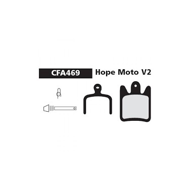 Zavorne ploščice za kolo CFA469, Hope Moto V2