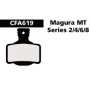 Zavorne ploščice za kolo CFA619, Magura MT series 2/4/6/8