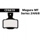 Zavorne ploščice za kolo CFA619, Magura MT series 2/4/6/8