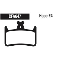 Zavorne ploščice za kolo CFA647, Hope E4