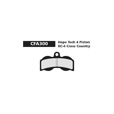 Zavorne ploščice za kolo CFA300, Hope Tech 4 piston