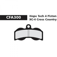 Zavorne ploščice za kolo CFA300, Hope Tech 4 piston