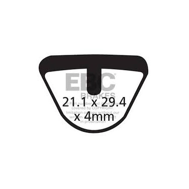 Zavorne ploščice za kolo CFA285,Diatech,Nifon