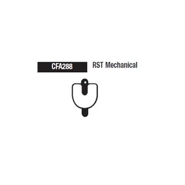 Zavorne ploščice za kolo CFA288, RST mehanična